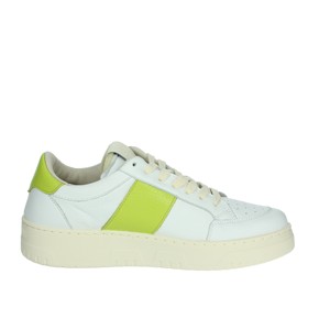 Sneakers Casual Low Tennis da donna bianche/argento leggero e stile sportivo con ammortizzazione per l'autunno - Product Image 4