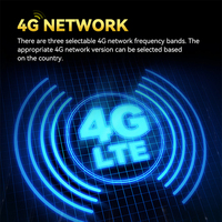 Caméra embarquée 4G avec mode de surveillance IA, double caméra avant 2K HD et arrière 1080P, WIFI, GPS, surveillance en temps réel à distance, DVR de voiture