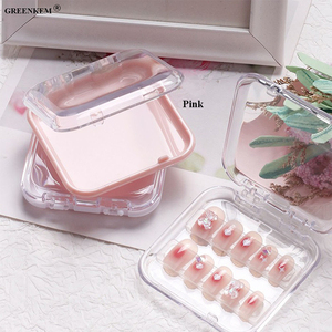 Boîte d'emballage vide pour ongles à presser, boîte de <span class=keywords><strong>rangement</strong></span> et de présentation personnalisée avec logo, boîtes pour ongles à presser - Product Image 3