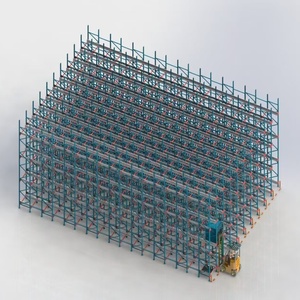 Hai cách tự động kho lưu trữ đưa đón Hệ thống kệ tự động đài phát thanh đưa đón Pallet giá cho kho lưu trữ - Product Image 6