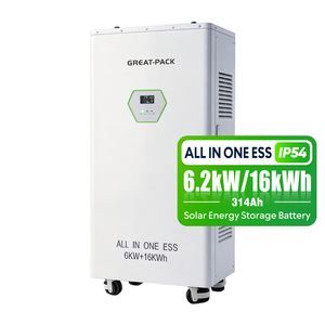 โมดูลเก็บพลังงานแบบรวม All in One 48v 51.2v 6.2kw 10Kwh 15Kwh ลิเธียม สำหรับใช้งานนอกระบบ (Off-grid) สำหรับบ้าน ขายส่ง - Product Image 1