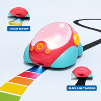 Jouets robotiques 3-en-1 de reconnaissance de cartes et de codage, cartes de programmation de labyrinthe, jeux musicaux, suivi de ligne noire, éducatifs STEM pour enfants