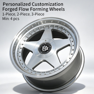 Rines FLowtone Wheels SRT de 5 radios, 16, 17, 19 pulgadas, 4x100/114.3, 5x112/120, de aleación fundida <span class=keywords><strong>AMG</strong></span>, ligeros, para carreras. - Product Image 2