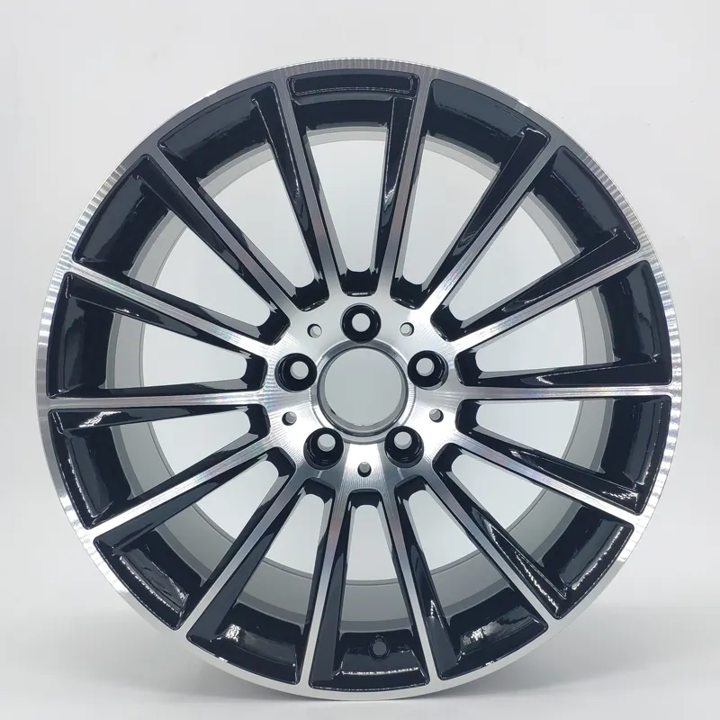 Oem 18 19 20 Inch 5X112 Offset Velgen Personenauto Zwart Afwerking Offroad Velgen Lichtmetalen Velgen Gietwielen Voor Benz