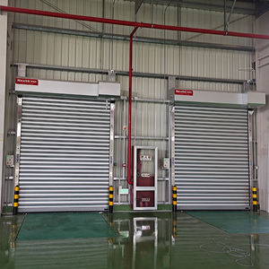 Meilleure vente Porte automatique à volet roulant en acier galvanisé anti-ouragan Porte de garage à volet roulant - Product Image 2