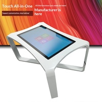Table basse tactile tout-en-un 32-65 pouces pour hall d'exposition, bureau de vente, affichage interactif grand écran – Chine