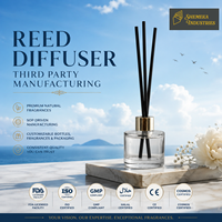 Fabricant OEM/ODM de diffuseurs à bâtonnets sous marque privée, production tierce, collection de parfums d'ambiance personnalisés, emballage
