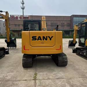 Excavateur Sany SY75 d'occasion à vendre Mini pelleteuse d'occasion avec moteur Isuzu Kawasaki Valve hydraulique durable et bon marché - Product Image 6