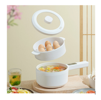 Marmite Électrique Multifonctionnelle 1,5 L en Verre Trempé Économe en Énergie pour Dortoir et Usage Domestique – Vente Flash