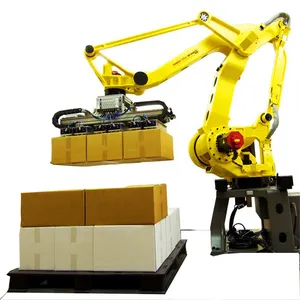אוטומטי לגמרי תיבת רובוט מפלאטיזר 4 ציר להרים אריזת זרוע רובוט זרוע זרוע זרוע רובוט