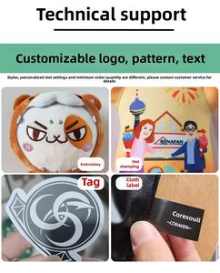 写真から作るカスタムデザインのポリエステル素材のぬいぐるみ、ぬいぐるみおもちゃ、ぬいぐるみ枕 - Product Image 3