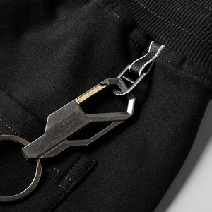 Automne nouveau <span class=keywords><strong>pantalon</strong></span> <span class=keywords><strong>de</strong></span> sport décontracté pour hommes <span class=keywords><strong>grande</strong></span> <span class=keywords><strong>taille</strong></span> 100% coton élastique <span class=keywords><strong>pantalon</strong></span> <span class=keywords><strong>de</strong></span> survêtement ample - Product Image 4
