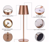 Lampe de table haute, lampe de chevet tactile créative pour chambre à coucher, lampe de table rechargeable moderne et minimaliste pour salon