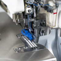 Machine à Coudre Industrielle Grande Vitesse à Entraînement Direct Double Aiguille Surjeteuse B-800-4D