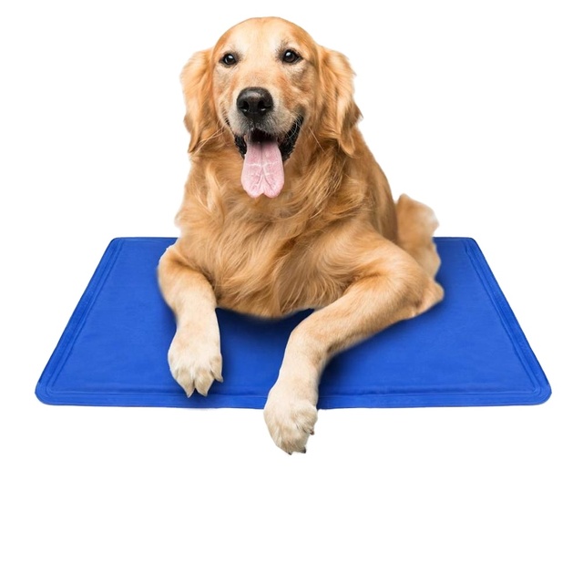 No Need to Refrigerate Pressure Activated Waterproof Gel Dog Cooling Mat Ice Pad for Pet Dogs Cats in Summer