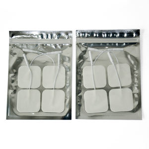 CE ISO13485 bantalan elektroda TENS/EMS Aksesori Stimulator otot ukuran perekat kuat bebas lateks elektroda 2 "X 2" - Product Image 5