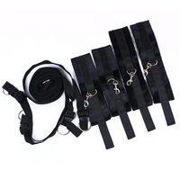 Kit de menottes pour jeux BDSM pour femmes, accessoires de bondage pour couples adultes en chambre à coucher