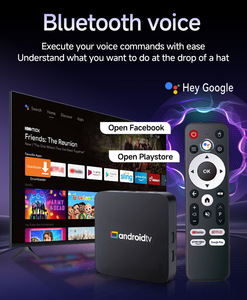 Nuovo Modello di Decoder TV per l'Esportazione con Telecomando Vocale Bluetooth Dual-band, Sistema ATV, Box TV Android. - Product Image 5