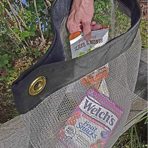 Bolsa de Almacenamiento de Alimentos para Camping, Personalizada, de Malla de Alambre de Acero Inoxidable 304, Resistente a Roedores, Ardillas y Mapaches, Transpirable - Product Image 2