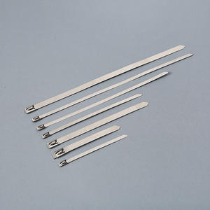 Serre-câbles métalliques en acier inoxydable pour isolation d'échappement, avec revêtement, à verrouillage, multifonctionnels - Product Image 3