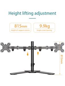 KALOC-Support de moniteur DW220-T pour <span class=keywords><strong>PC</strong></span>, <span class=keywords><strong>écran</strong></span> d'ordinateur LCD, support de bureau pour jeux vidéo, <span class=keywords><strong>bras</strong></span> ergonomique et réglable pour <span class=keywords><strong>PC</strong></span> - Product Image 3