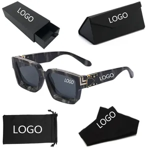 Occhiali da Sole di Lusso da Uomo di Marca di Moda Popolare, Modello Millionaire, Quadrati, Alta Qualità, Personalizzabili, Vendita all'Ingrosso - Product Image 1