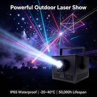 Projecteur laser d'animation RGB IP65 40W 30W à faisceau large FB4 DMX512 pour spectacle extérieur, monument, scène, DJ, discothèque