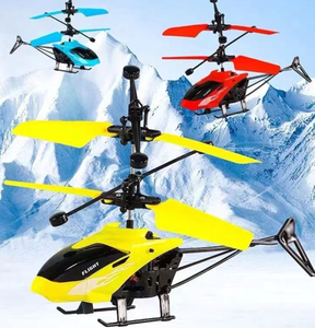 Mini hélicoptère RC rechargeable, hélicoptère télécommandé résistant aux chutes, jouet d'extérieur pour enfants, débutant, plastique, électrique - Product Image 4