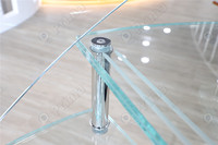 Escaliers en spirale transparents Prima avec un impact saisissant