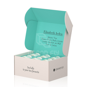 Biểu Tượng Tùy Chỉnh Hình Dạng Sinh Thái Thân Thiện Với Tông Carton Gửi Thư Bưu Phẩm Vận Chuyển Giấy Sóng Bao Bì Hộp Với Chèn - Product Image 1