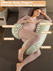 Cuscino di gravidanza <span class=keywords><strong>3</strong></span> in 1 a forma di alta qualità per dormire cuscino premaman per donne in gravidanza - Product Image 3