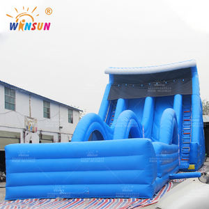 WINSUN al aire libre comercial gran mar ola oferta tobogán inflable seco tobogán Parque - Product Image 4
