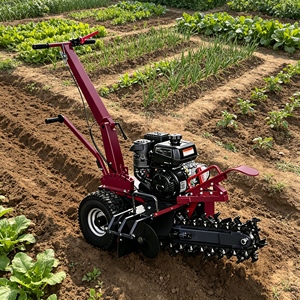 Mini-trancheuse à roche directe usine, <span class=keywords><strong>prix</strong></span> mini-trancheuse, machine à creuser les fossés, <span class=keywords><strong>location</strong></span> de trancheuse pour la construction - Product Image 2