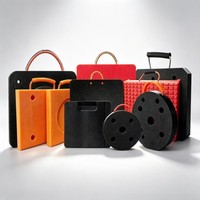 Plaques de stabilisation HDPE pour la construction routière, plaques de stabilisation UHMWPE à haute capacité de charge, taille personnalisée