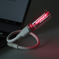 Lampe d'ambiance LED portable pour l'intérieur de la voiture, vente en gros, OEM personnalisé, mini lampe USB pour la décoration du tableau de bord et de la cabine du véhicule
