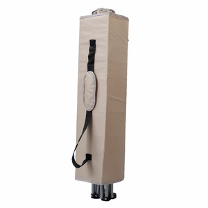Sedia da Spiaggia Singola Portatile Moderna con Tettuccio Parasole, in Tessuto Oxford per Campeggio e Pesca - Product Image 4