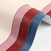 Bahan Kulit PU Elastis Empat Arah 0.55mm untuk Tas Koper, Tas Wanita, Sepatu, Alat Tulis, Furnitur, Sofa-Guangzhou