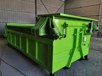 Usine professionnelle crochet élévateur camion à ordures crochet élévateur/renversement conteneurs à benne avec bâche et rouleau