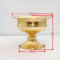 Arreglos Florales Metálicos de Lujo Creativos para Bodas, Centros de Mesa para Hoteles, Bares y Restaurantes - Venta al por Mayor; Decorativos
