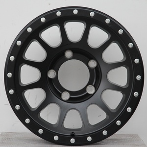 عجلات JY مقاس 17 بوصة الأكثر مبيعًا، PCD 6x139.7، مصنوعة من سبائك الألومنيوم بتقنية الصب منخفض الضغط، مناسبة للسيارات رباعية الدفع والطرق الوعرة - Product Image 1