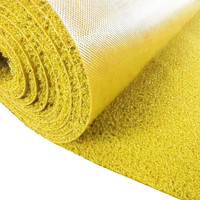 Rouleau de tapis extérieur de porte d'entrée de bobine de PVC de 5 à 16mm de haute qualité avec support ferme