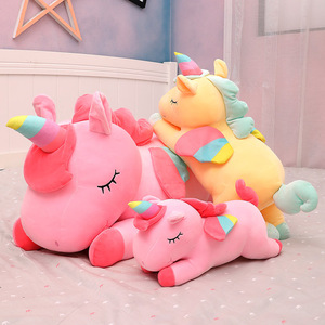 Peluche <span class=keywords><strong>Unicorno</strong></span> Arcobaleno all'Ingrosso dalla Fabbrica, Simpatico Giocattolo di Peluche a Forma di Cavallo, Regalo di Compleanno per Ragazze, Bambola <span class=keywords><strong>Unicorno</strong></span> con Gambe a Clip, <span class=keywords><strong>Cuscino</strong></span> di Peluche <span class=keywords><strong>Unicorno</strong></span> - Product Image 5