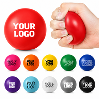Ballons anti-stress personnalisés en PU, balles anti-stress en mousse PU pour le bureau, les événements professionnels, les cadeaux promotionnels, les commandes en gros, balles anti-stress imprimées sur mesure