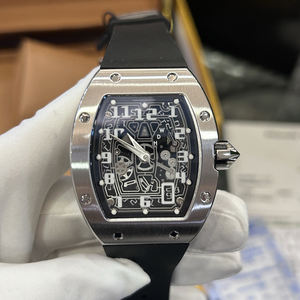 <span class=keywords><strong>Montre</strong></span> mécanique en acier inoxydable pour <span class=keywords><strong>homme</strong></span> - <span class=keywords><strong>Montre</strong></span>-bracelet ultra-fine RM6701 multifonctionnelle et élégante - Product Image 2