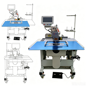 YBAO YL-360 Industrial Computerized Programmable Pattern Sewing Machine Automatic Template Sewing Machine - Product Image 6