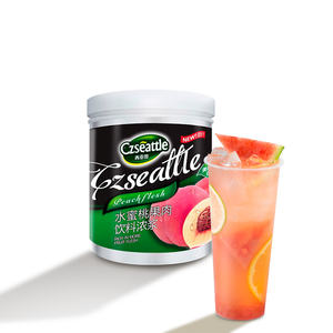 Czseattle น้ำผึ้งแยมผลไม้ลูกพีชเครื่องดื่มเข้มข้นแยมผลไม้สำหรับส่วนผสมชาผลไม้ - Product Image 1