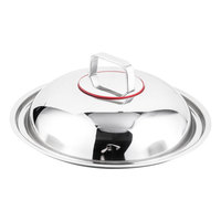 Accessoires de cuisine Lecos, couvercle de casserole en acier inoxydable, couvercle en verre transparent pour les poêles de cuisine à domicile, pour la friture