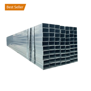 Tubo Cuadrado <span class=keywords><strong>Galvanizado</strong></span> por Inmersión en Caliente de 80x80mm, Tubo de Acero para Estructuras Exteriores - Product Image 1