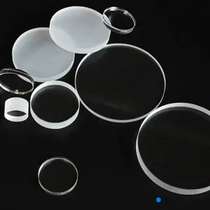 D263T Transparent Glass 2inch 4inch 6inch Wafer With Thin Thickness 0.1mm 0.21mm 0.3mm