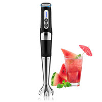 Mixeur Plongeant Sans Fil Mix Pro 4-en-1 180W 2000mAh avec Fonction Shaker